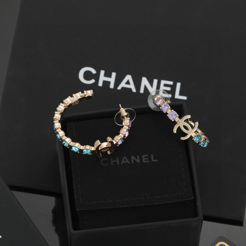Ch*el earrings